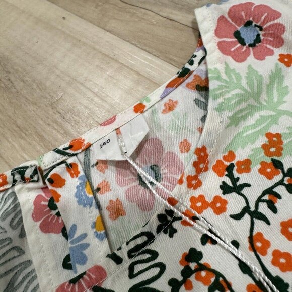 Arket‎ Girl's Light Pink Dress With Dark Pink stripes and Pockets (9-10yrs) - Picture 6 of 9